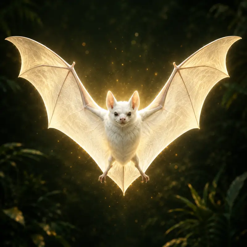 Shikaka, il sacro pipistrello bianco